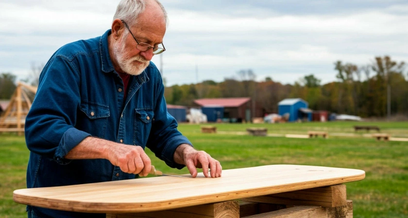 Дедовский метод, который делает доски вечными: обработка, про которую все забыли