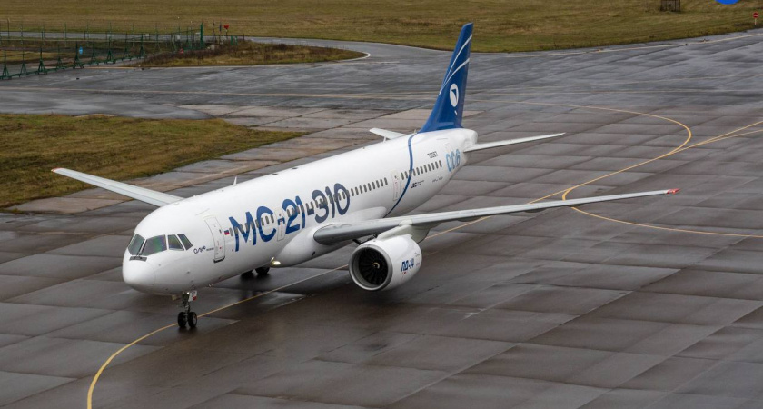 Отечественный авиалайнер МС-21 успешно совершил шестичасовой перелет из Иркутска в Подмосковье