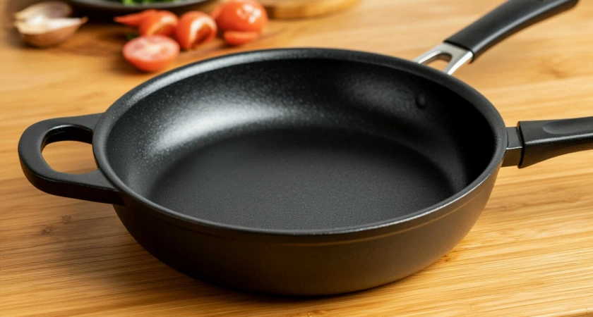 2 ложки в воду — и сковорода снова будет антипригарной: больше ничего не прилипнет и не пригорит — лайфхак