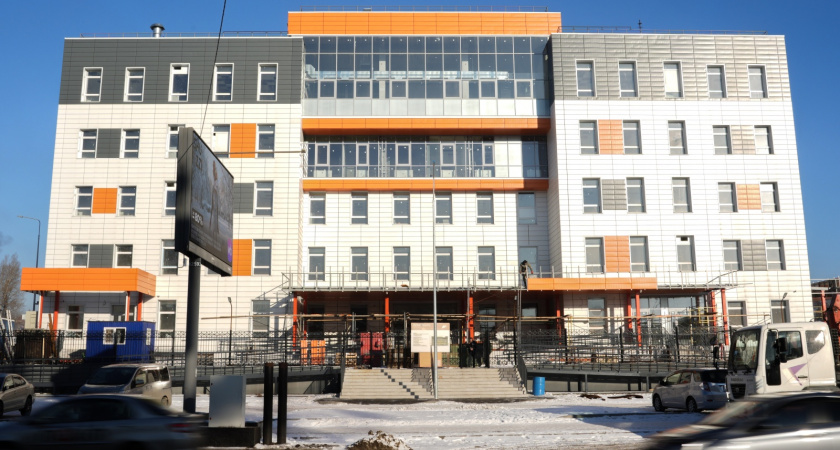 Новая поликлиника в Иркутске готовится к открытию в 2026 году