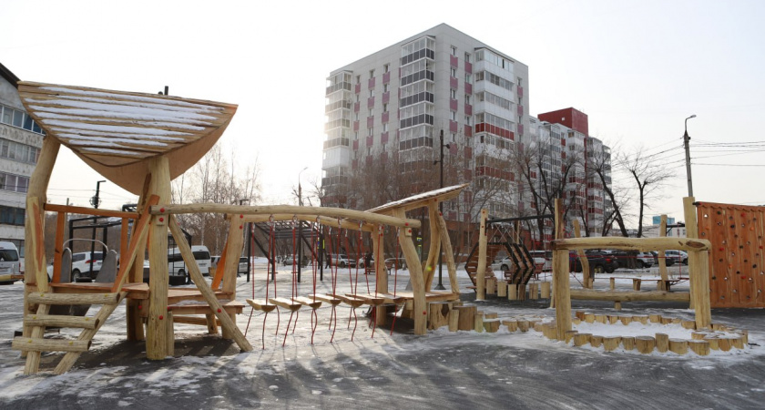 Новый сквер с персонажем Бажова появился в Иркутске на месте бывшего пустыря