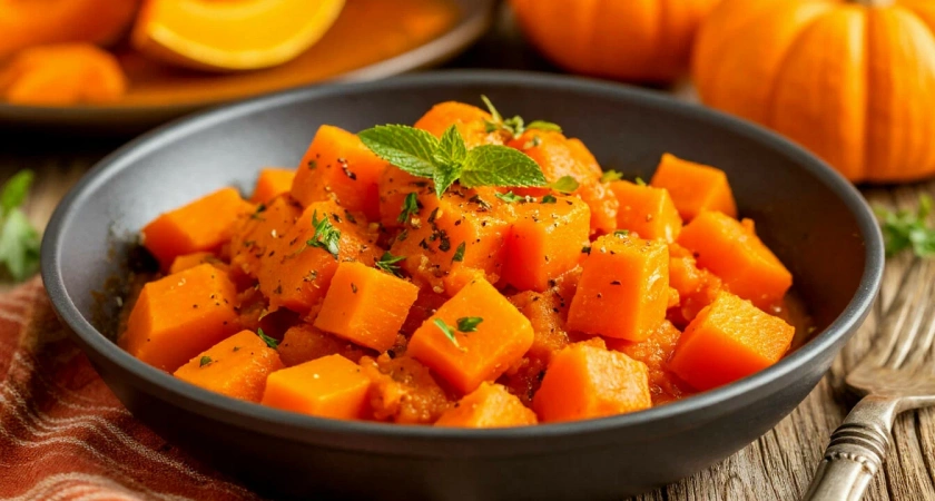 Вкусное и полезное осеннее блюдо из тыквы: уникальный рецепт на сковороде - быстро, просто, идеально на ужин