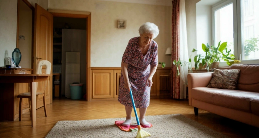 Порядок без особых усилий: 7 мудрых привычек 75-летней бабушки для уборки и в доме всегда чисто