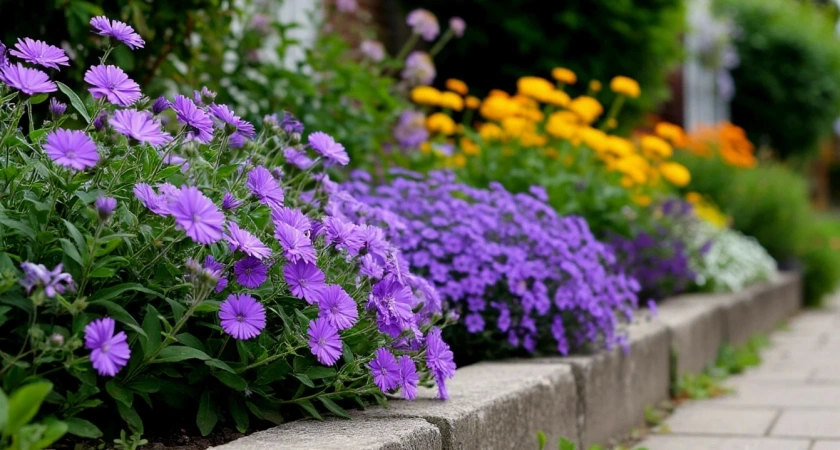 1 горсть семян вдоль бордюров — и дачный участок краше всех чудес на свете: многолетники радуют своим цветением