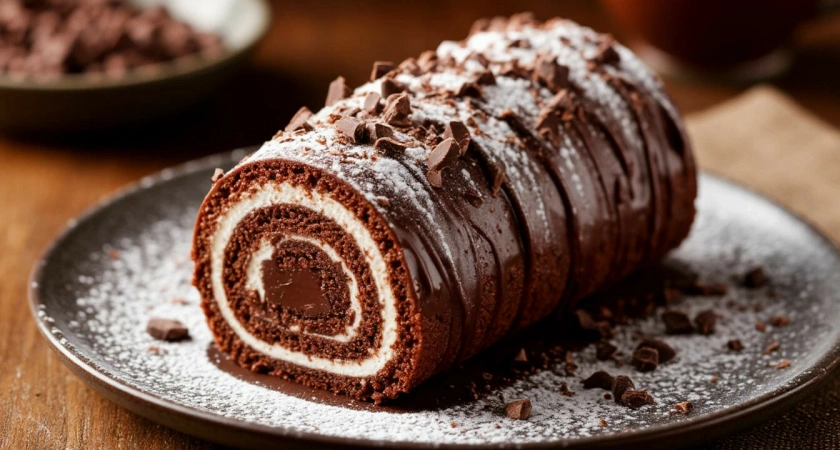 Кручу чумовой рулет "Баунти" на скорую руку к чаю всего из 3 ингредиентов — вкуснее магазинного, но без выпечки и хлопот 