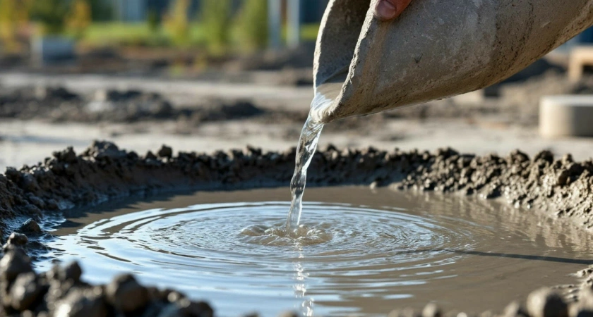 Наливать воду в цемент или сыпать цемент в воду? Ошибка, из-за которой бетон теряет свою прочность