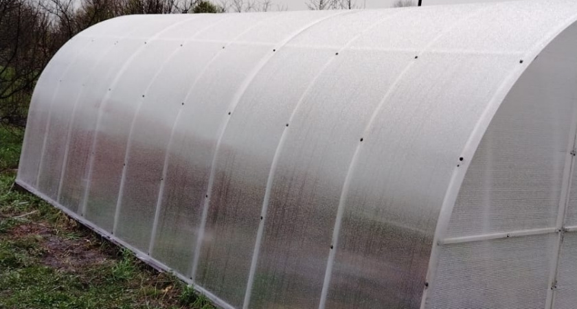 Подсмотрел, как китайцы строят у себя теплые теплицы и сделал также: второй год не нарадуюсь - внутри жара даже при морозах -50 С