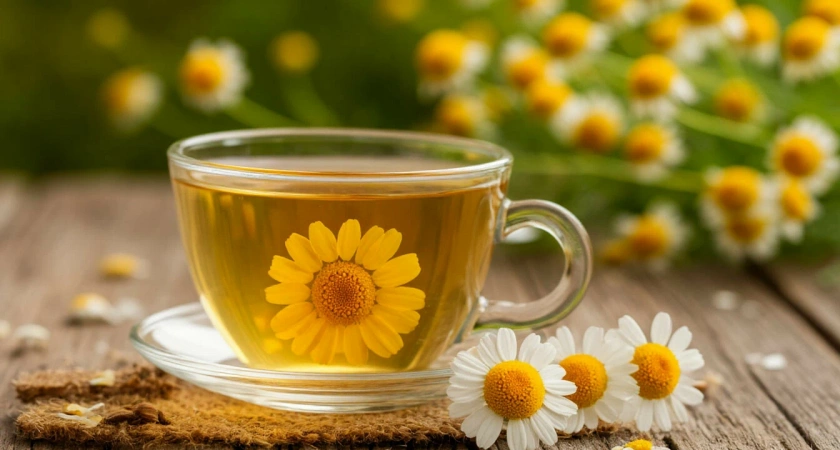 Пьем ромашковый чай вечером, как моя бабушка - сон и спокойствие вернутся уже за неделю