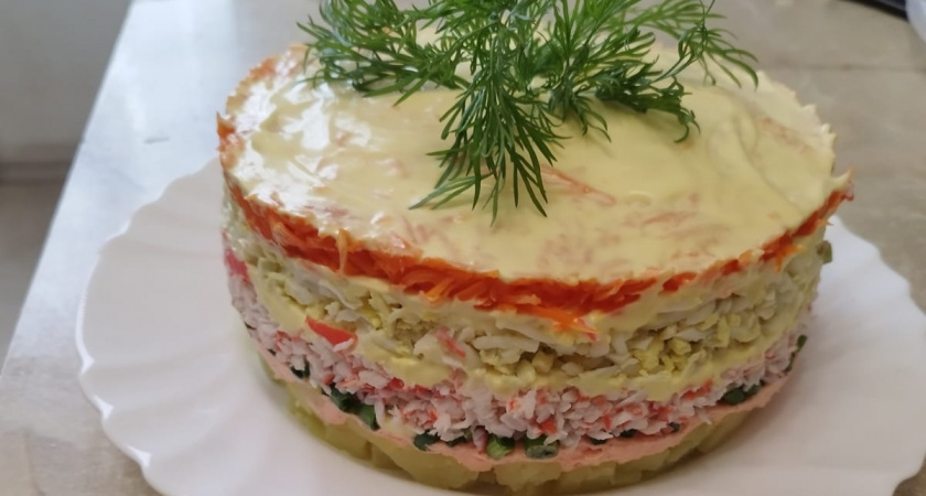 Салат "Царский" на Новый Год: делаю только для особых гостей - не блюдо, а любимчик стола