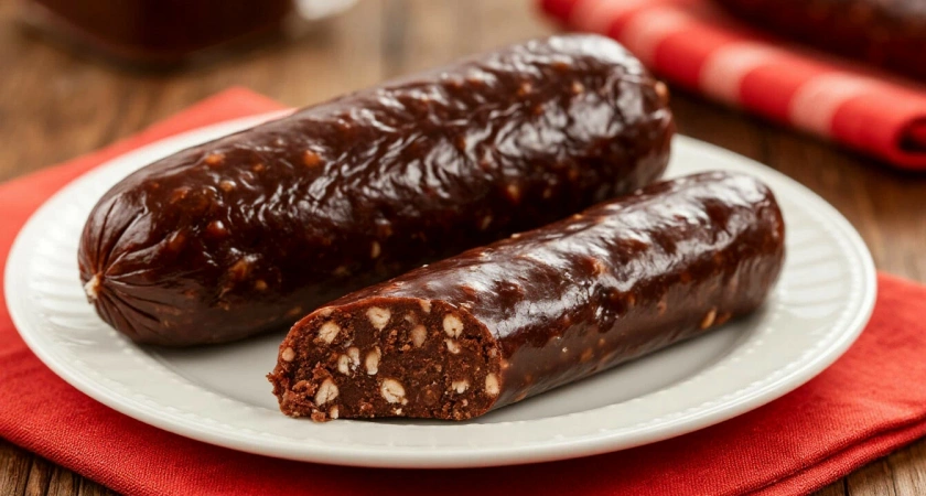 Без яиц и сливочного масла - делаю ту самую "шоколадную колбасу" из СССР, но чисто пп-рецепт 