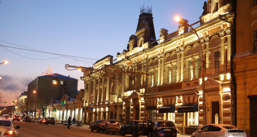 Десять памятников архитектуры Иркутска украсила вечерняя подсветка