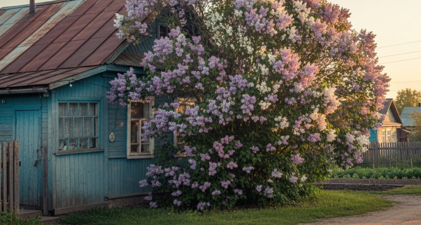 Сирень давно в пролёте: этот кустарник радует цветением с лета до зимы и превращает сад в пушистое облачко круглый год