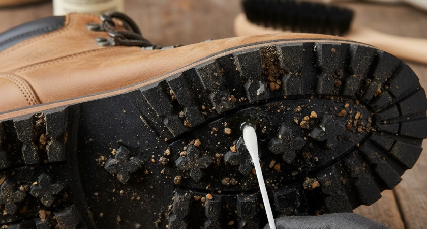 Распределяю ваткой по подошве - и перестаю скользить даже на льду: одного раза достаточно на всю зиму