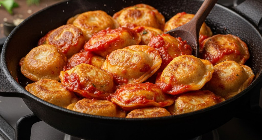 Научил знакомый продавец пельменей - больше не варим, готовим этис способом — получается в разы вкуснее