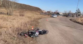 В Иркутской области подросток сломал челюсть при падении с мопеда