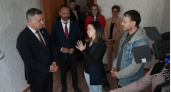 Губернатор распорядился благоустроить двор у новых домов для переселенцев в Иркутске