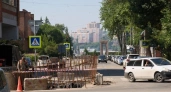 В Иркутске обновляют коммуникации и дорожное покрытие на улице Российской