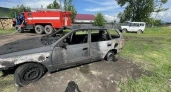 В Иркутской области мужчина пострадал при тушении пожара в гараже