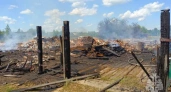 В Иркутской области жилой дом сгорел из-за неисправности электропроводки