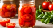Заготовь хоть 200 банок - все равно мало! Подруге поделилась шикарным рецептом помидорок на зиму