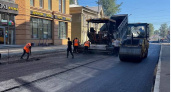 На ключевых улицах Иркутска обновляют дорожное покрытие