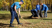 В Иркутске провели осенний субботник, который объединил тысячи горожан