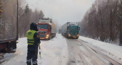 В Приангарье ограничили движение для автобусов и грузового транспорта из-за непогоды