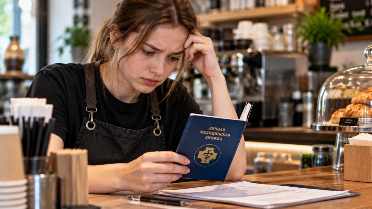 В Шелехове 24-летнюю девушку осудили за поддельную медкнижку при устройстве в кофейню