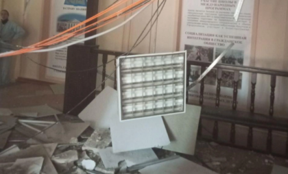 В Иркутске завели уголовное дело из-за рухнувшего потолка в школе