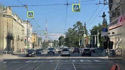 На улице Ленина в Иркутске обновят трамвайное полотно